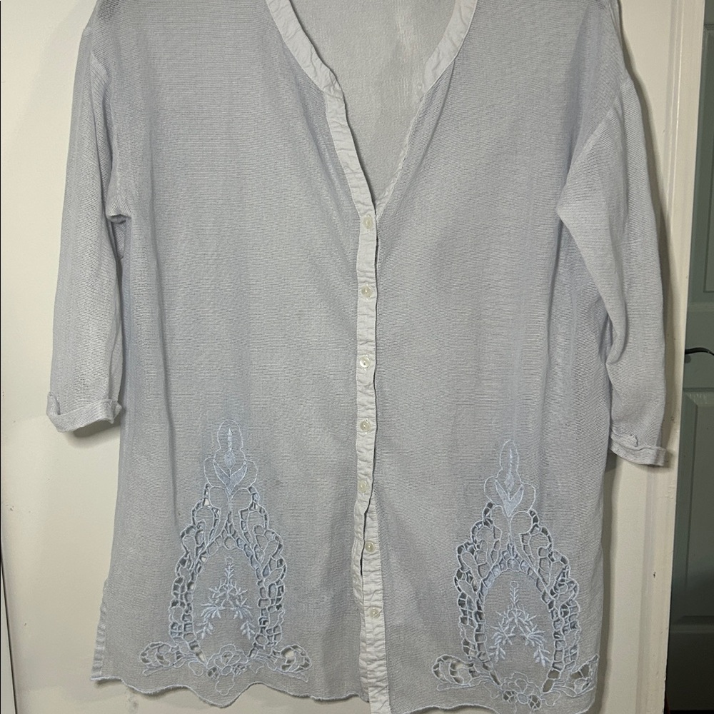 Meadow Rue Anthropologie top - Picture 4 of 10